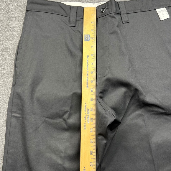 Dickies Work Pants Mens 33UL Black Occupational Wear LP812BK Unhemmed NWT - Picture 3 of 16